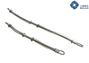 Wholesale 1/4'' 3/8'' Whip Check Cable , Galvanized Carbon Steel Hose Safety Cable from china suppliers