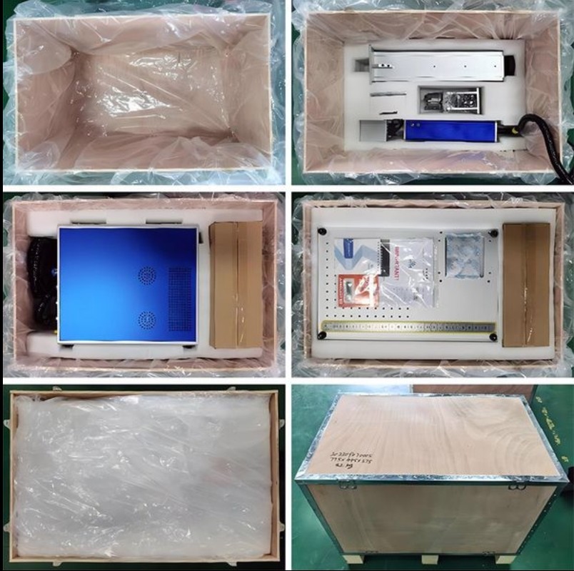 Jpt M7 Split Desk Mopa Fiber Laser Color Engraver For Stainless Steel Alumina Jewelry