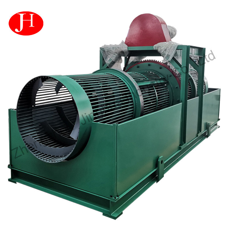 Good Quality Cassava Cage Cleaning Machine Cassava Dry Sieve Sand Remove Equipment