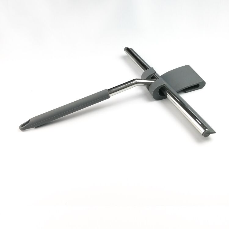 High End Stainless Steel Window Squeegee shower cleaner with Replaceable Rubber Blade