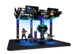 Commercial Escape Room Big VR Standing Platform 9D VR Station Space HTC VIVE