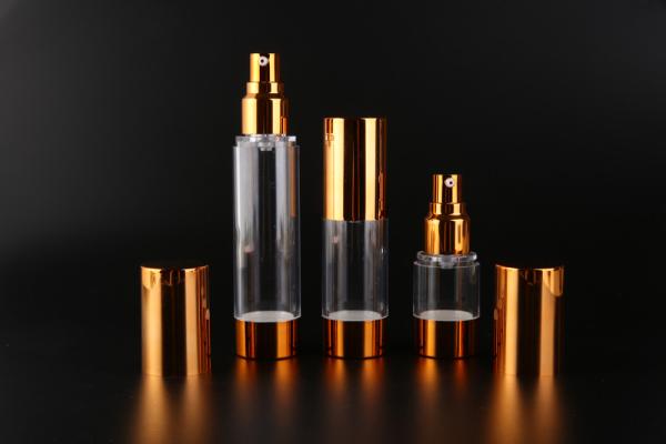 UKMS17 15ml-30ml-50ml UKPACK Acceptable AS Custom cosmetic Gold alumina vacuum