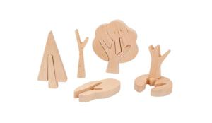 Wholesale Eco-friendly Wooden 3D Building Blocks Creative Art Gift Home Ornament Decoration Solid Wood Kids Toys DIY wooden toy from china suppliers