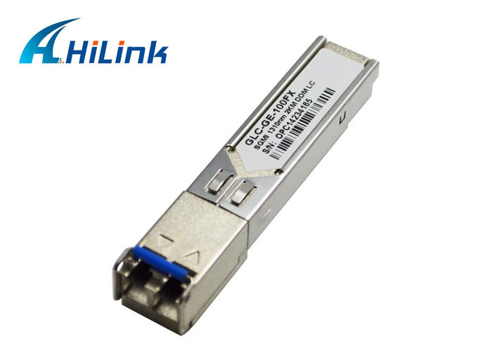 GLC-GE-100FX MMF SGMII SFP Transceiver Module , Multimode Fiber SFP Ethernet Module