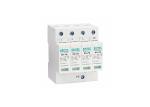 AC Power 7KA 4P 3 Phase Industrial Surge Protectors , 275V Din Rail Mount