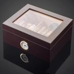Luxurious Wooden Cigar Box Set Elite Collection Rigid Packaging Boxes
