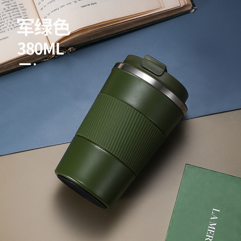 17oz Travel Coffee Mug With Lid Stainless Steel Insulated Reusable Coffee Tumbler Leak Proof Coffee Lovers Gifts