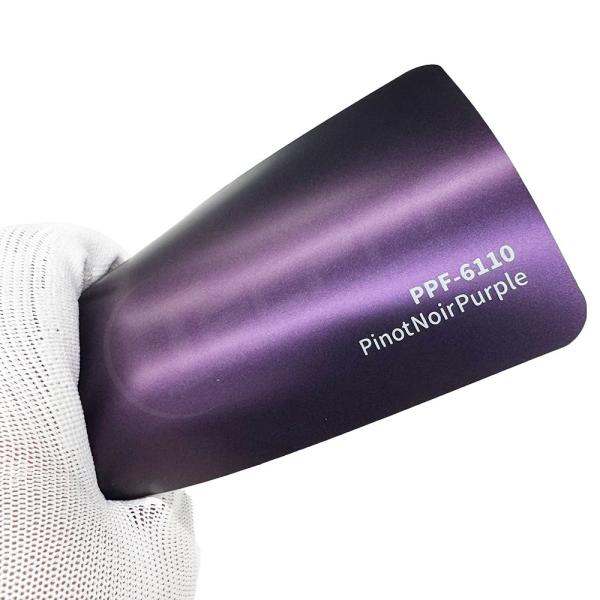60 inch x 53 ft PPF-6110 Pinot Noir Purple Color Paint Protection Film stain