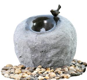 Wholesale Cement Material Modern Outdoor Fountains , Rock Color Stone Garden Fountains from china suppliers
