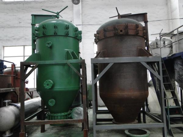 Crude Vegetable Oil Vertical Pressure Leaf Filters Carbon Steel / Stainless