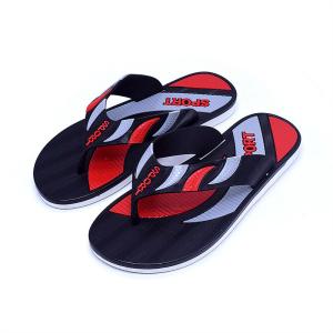 Wholesale Comfortable Mens Beach Flip Flops , Casual Flip Flops Screen Print Type from china suppliers