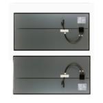 115W High Yield Building integrated photovoltaics BIPV Glass 0.918A Isc 17-18%