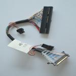 OEM 30 Pin Lvds Cable Assembly FI-X30H To DP 2*15P Custom Length Wire AWG