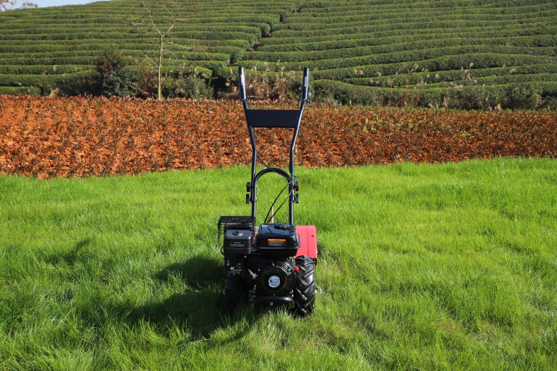 500mm Micro Tillage Machine Hand Push Gasoline Walking Tractor Tiller 210kgs