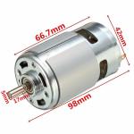 Faradyi High Speed12V 24V 775 Electric Geared Gearbox Brushed Brushless Dc Motor