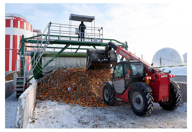 composting recycing cover machine