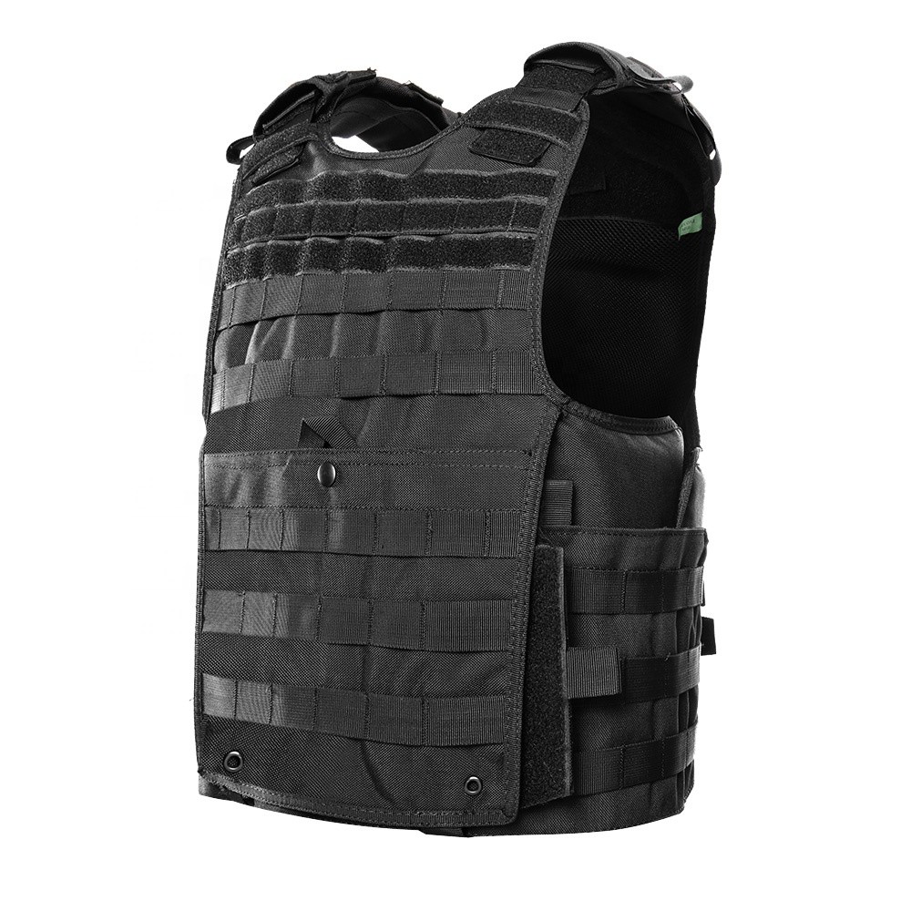 Protective Kevlar Adjustable Body Armor Plate Carrier Military Tactical Bulletproof Vest With NIJ IIIA
