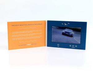 Wholesale VIF Free Sample 7 inch Video Greeting Card , lcd video business cards for promotional activities from china suppliers