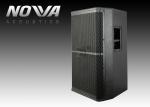 450 Watt Live Stage Sound System , 15mm Plywood Pro Audio Speaker Dj Professiona