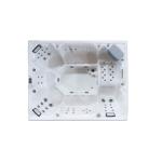 Electric Rectangular Hot Tub With 73 Jets And 16 Air Jets