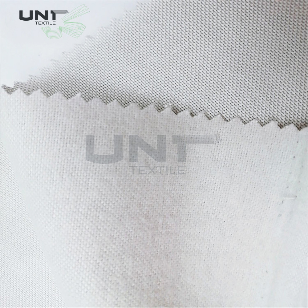 Necktie Fusible Woven Interlining Shrink Resistant Garment Interfacing