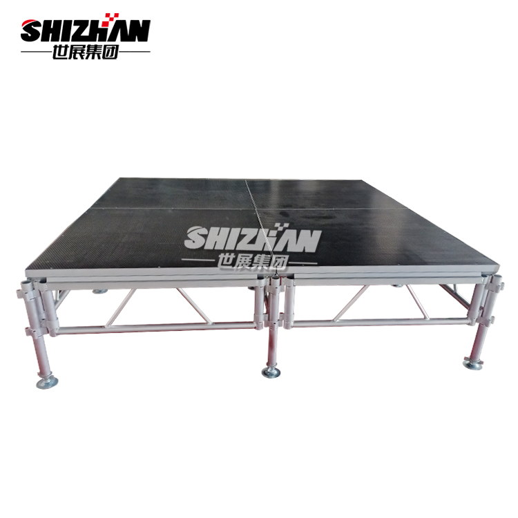 Non Slip Outdoor 4 X 8 Portable Music Concert Stage Moving Tent Aluminum Platform