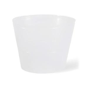 Wholesale White plastic nursery pots Pure HDPE nursery pot soft flower pot in low price from china suppliers