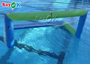 Wholesale Inflatable Water Games Tarpaulin Pool Inflatable Water Toys Soccer Shooting Goal Game from china suppliers