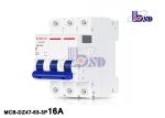 Industrial 16 amp Mini Circuit Breaker 3 Pole Type C Circuit Breaker