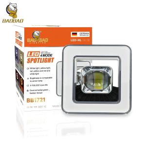Wholesale 4.5 Inch Metal Square Red Devil Eyes LED Headlamp For Car For Motorcycle Auto Parts from china suppliers
