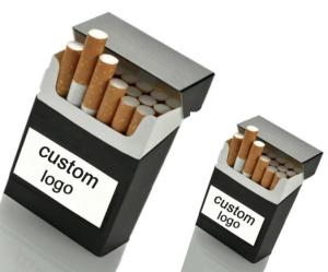 Wholesale 350gsm EPS Cigarette Packaging Box White Card Custom Flip Top Offset Printing from china suppliers