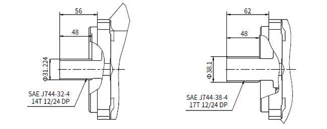 Trailer Hydraulic Power Control Unit With Cut-Off / Load Sense Control Electro-Proportional Torque