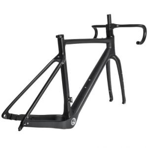 Wholesale Hidden Cable Full Carbon Fiber T1000 Road Gravel Bike Frameset 700C from china suppliers