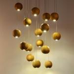 Wood Ball Pendant Lights For Indoor home Lighting Fixtures (WH-WP-15)