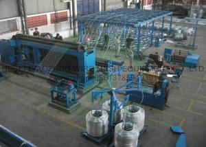 China 6x8 Wire Basket Making Machine , Gabion Production Line ISO9001 Approved on sale