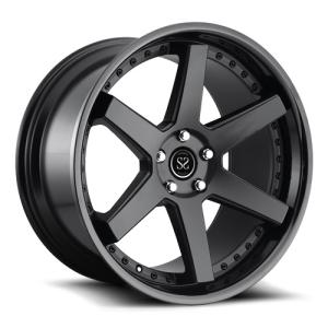 Wholesale 2-piece forged car wheel supplier manufacture all type of aftermarket wheel rim 5x112 6061-T6 Aluminum Alloy from china suppliers