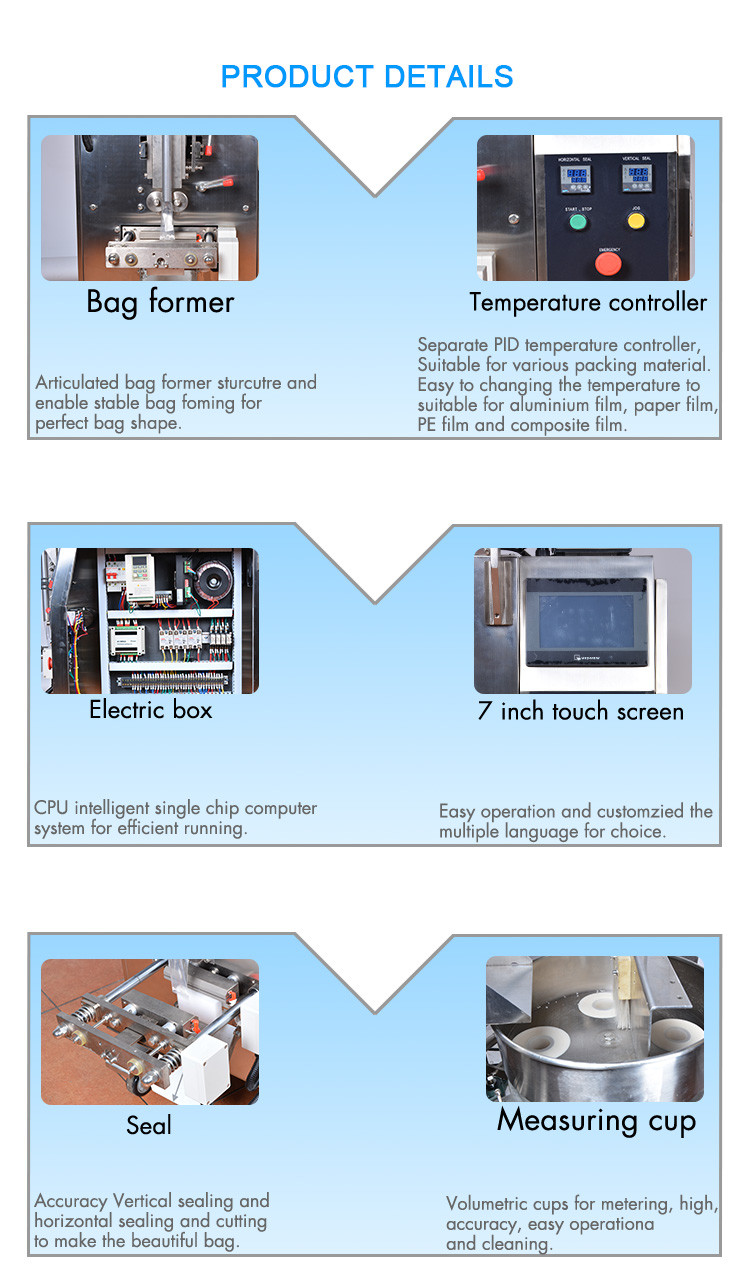 high accuracy Automatic potato chips/candy/green pean/cashew nut/peanuts Packing Machine