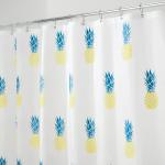 Custom PEVA Stylish Waterproof Shower Curtain For Hostel / Home