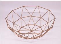 Wholesale Modern Home 10cm Height Metal Wire Fruit Basket from china suppliers