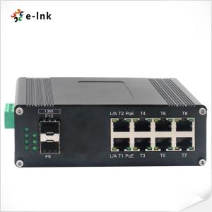Wholesale ROHS FCC CE SFP Network Switch 8 Port 10/100/1000T 802.3at + 2 Port 1000X from china suppliers