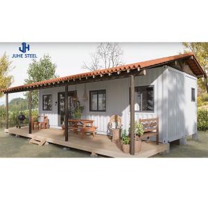 Wholesale Beachfront Living Steel Door Prefab Container Beach House with Excellent Insulation from china suppliers