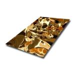 Water Ripple Mirror Polished Stainless Steel Corrugated Sheets AISI 304 316