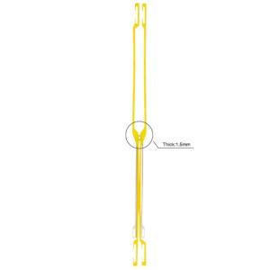 Wholesale Yellow Plastic C Type Flat Steel Healds 380mm JW-1240 ISO9001 from china suppliers