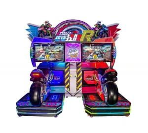 Wholesale Speed R Double Players Motorcycle Arcade Game Machine Coin Operation from china suppliers