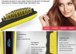 PTC Heater Hair Straightener Brush Comb 248F-450F Ceramic Coating Plate