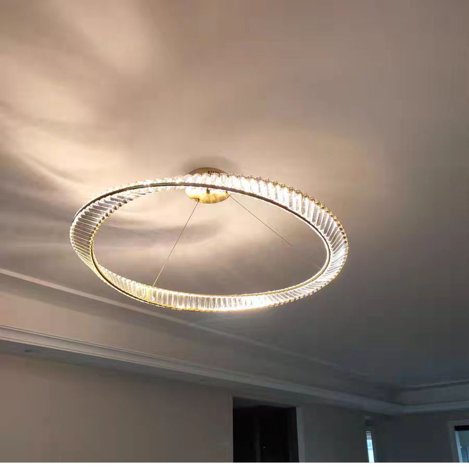 Modern Living Room Chandeliers Circle Round kitchen pendant lighting(WH-CY-203)