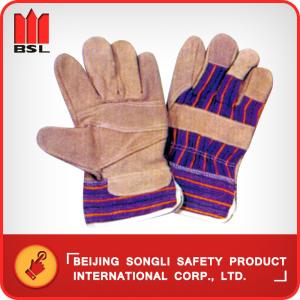 Wholesale SLG-CS605A cow split leather working safety gloves from china suppliers