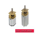 6v 12 Volt DC Motor High Torque , Mini Metal Square Gear Motor 13mm Diameter