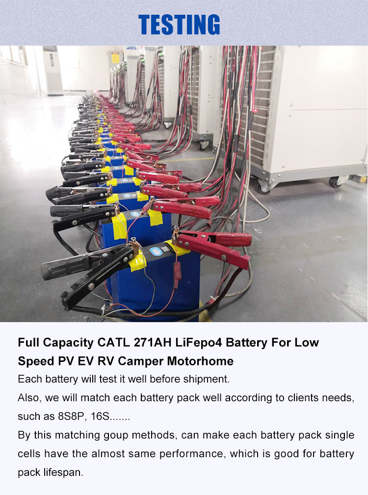 CTAL 3.2V271AH LFP Screw Terminal Lithium LiFePO4 Battery Rechargeable 271ah