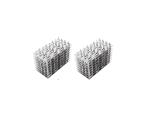 Staggered Tooth Metal Plates For Industrial Machinery